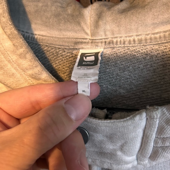 G-Star zipped hoodie. X-Large - Picture 3 of 4